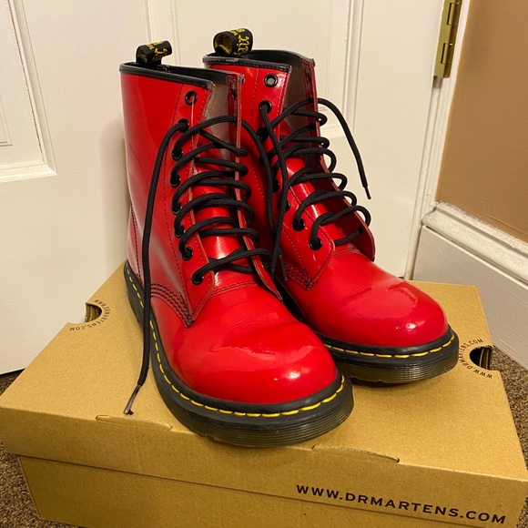 Dr. Martens Shoes - Vintage Red Dr.Martens